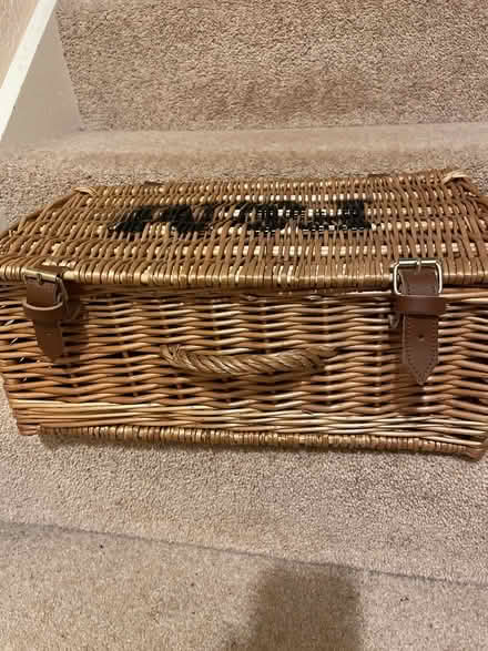 Photo of free 2 similar wicker hampers (Orpington BR6) #2