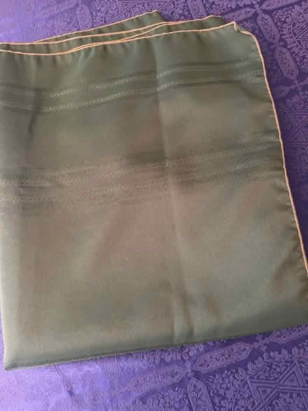 Photo of free Green tablecloth (southwest Sunnyvale) #1