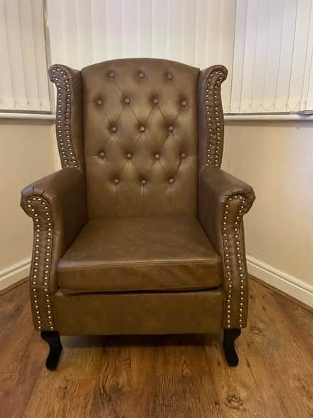 Photo of free Leather look chair (NG5 Basford) #1