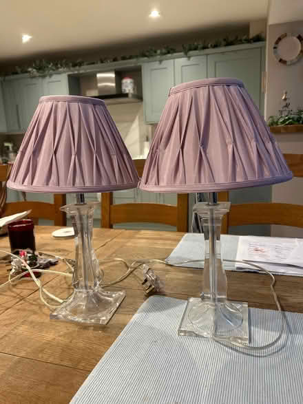 Photo of free 2 bedside lamps (Dore) #1