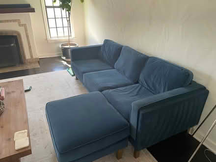 Photo of free MUST GO by 12/20: Sofa + Ottoman (Eagle Rock, Los Angeles) #3