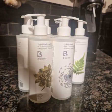 Photo of free 10 x 250ml empty plastic bottles with pump dispensers (Cherry Orchard SY2) #1