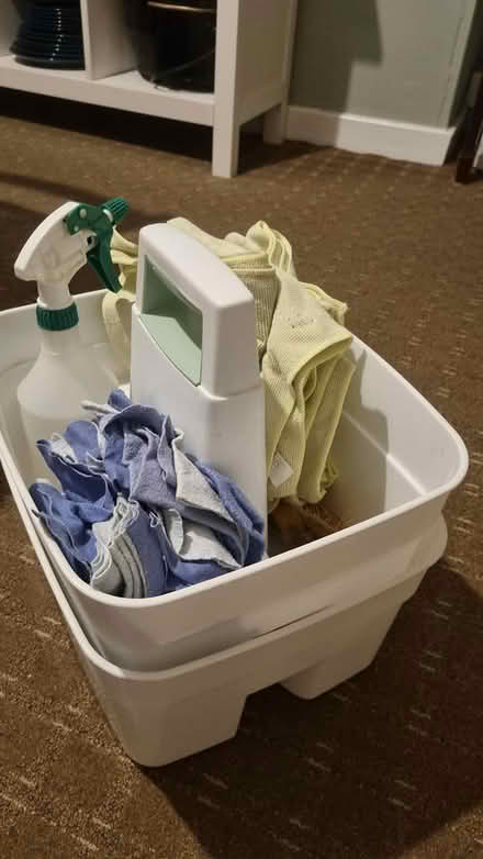 Photo of free Cleaning caddy and equipment (Cardonald G52) #2