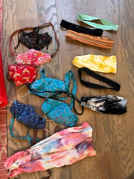 Photo of free Colorful fabric masks/headbands (Petworth/16th St Heights) #1