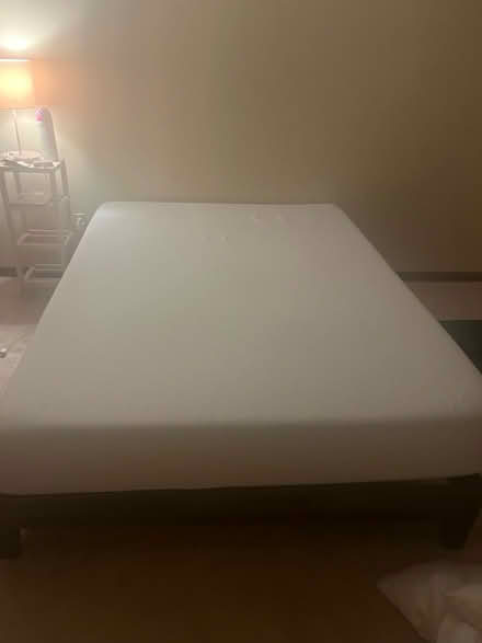 Photo of free FULL size platform bed & mattress (Newington) #1