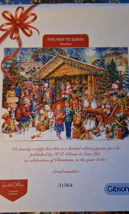 Photo of free Christmas Jigsaw Puzzle (Stotfold SG5) #4