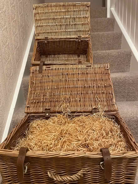 Photo of free 2 similar wicker hampers (Orpington BR6) #3