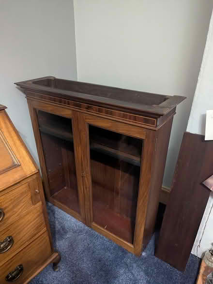 Photo of free Writing desk and display cabinet (Bare, LA4) #4