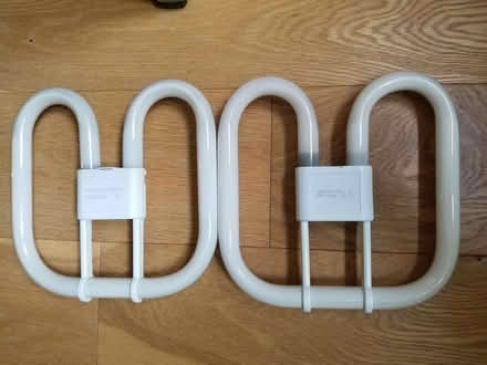 Photo of free 2 x 28W DD fluorescent bulbs (Speldhurst TN3) #1