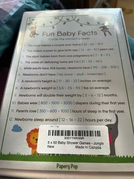 Photo of free Baby shower games (Lansdale) #1