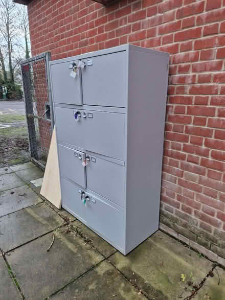 Photo of free Metal Cabinet (West Berkshire RG8) #2