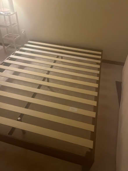 Photo of free FULL size platform bed & mattress (Newington) #2