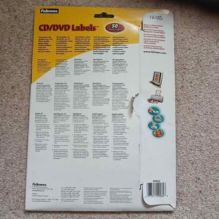 Photo of free CD/DVD labels (Central HORSHAM) #2