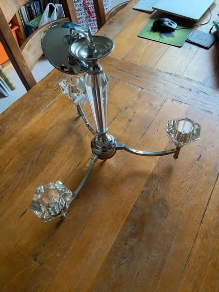 Photo of free Pendant crystal light fixture (Amersham Common HP7) #2