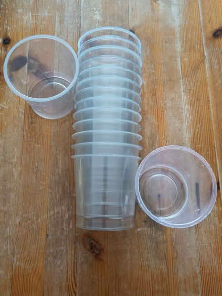 Photo of free 15 thin plastic pots (Henleaze Ward BS9) #1