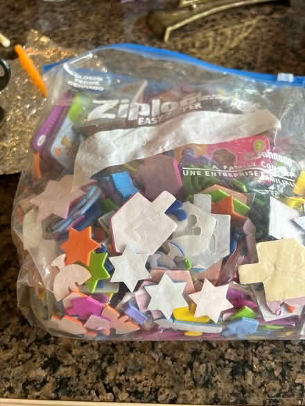 Photo of free Chanukah foam stickers & dominos (Friendship Heights) #2