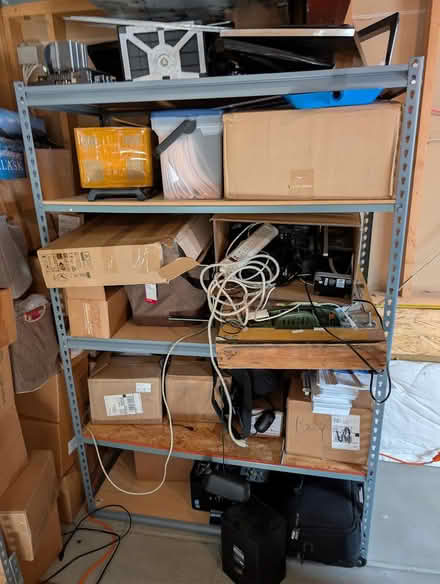 Photo of free Metal shelving (2) (Canterbury Crossing) #1