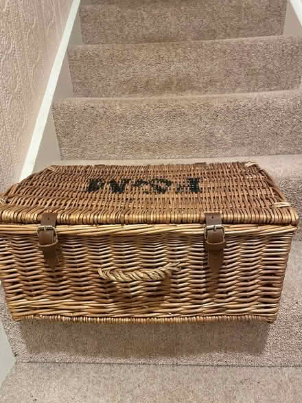 Photo of free 2 similar wicker hampers (Orpington BR6) #1