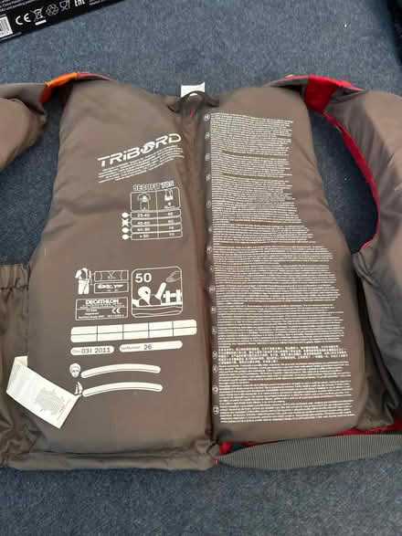 Photo of free Life jacket (BN2, kemptown) #2