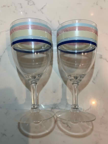 Photo of free Pair of plastic wine glasses (City Centre NR3) #1