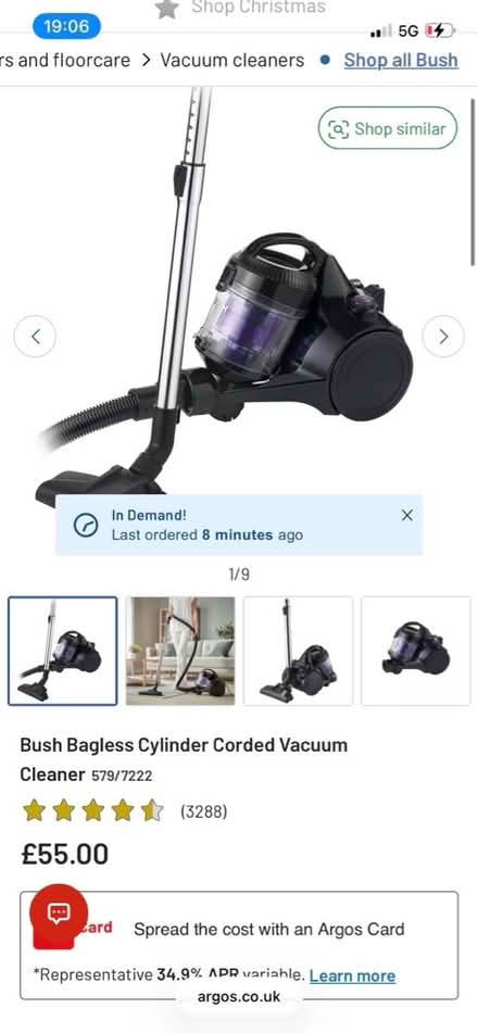 Photo of free BUSH vacuum cleaner (Seaton) #1