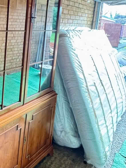 Photo of free 2 Mattresses (double and king) (North Ealing W3) #1
