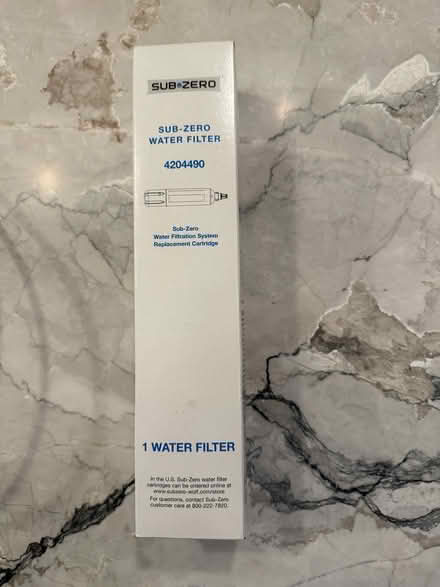Photo of free Sub-Zero Water Filter 4204490 (Upper Happy Valley) #1
