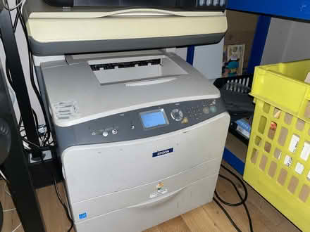 Photo of free Old Epson colour laser printer (Hamstead station B42) #3