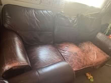 Photo of free Leather Sofa (Norwich Nr5) #2