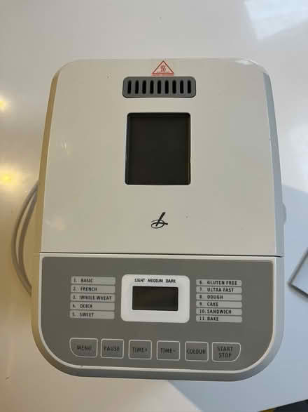 Photo of free bread maker (Aldwick,) #1