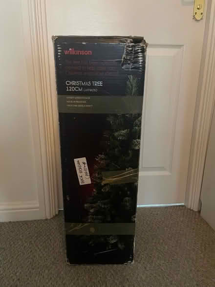 Photo of free 120cm Artificial Christmas Tree (Shefford Hardwick SG17) #1