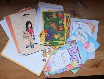 Photo of free Childrens stationery (Blacklands TN34) #1
