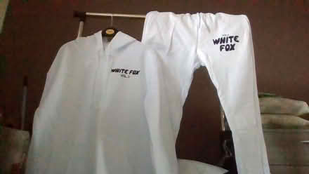 Photo of free Girls White Fox suit size small. (Leven KY8) #1