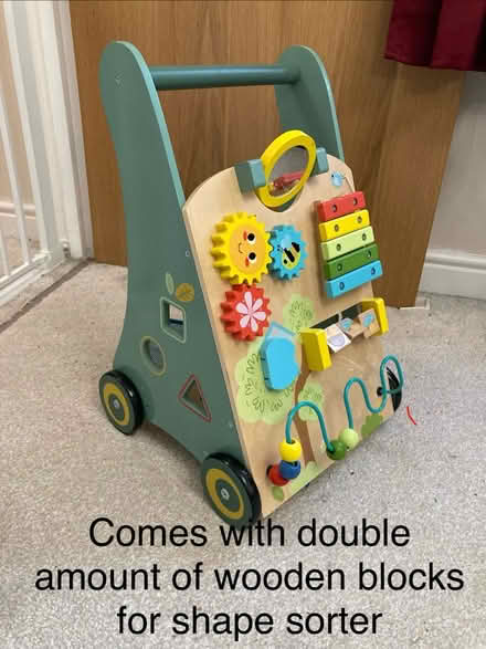 Photo of free Wooden push along walker (Upper Basildon RG8) #1