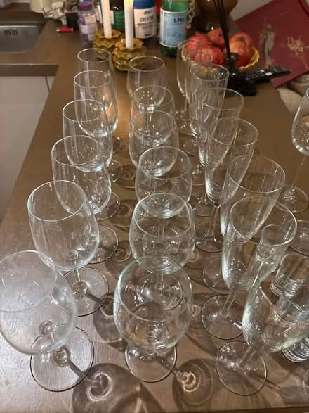 Photo of free Wine and bubbly glasses (Notting Hill W9) #1