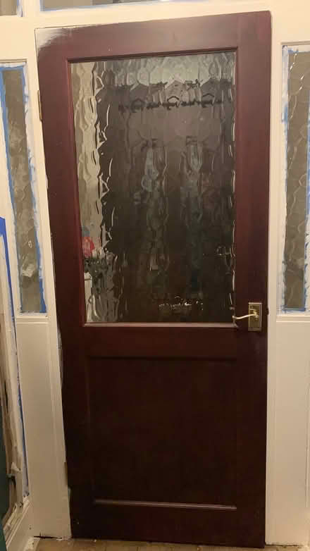 Photo of free Wooden internal glazed door (Liverpool, Walton) #1