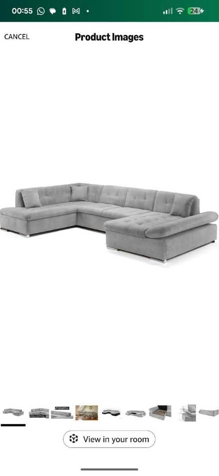 Photo of free Very large U sofabed with storage (East Dulwich SE22) #1