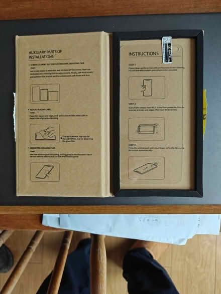 Photo of free Phone screen protector - new, unused (Bolton le Sands LA5) #2
