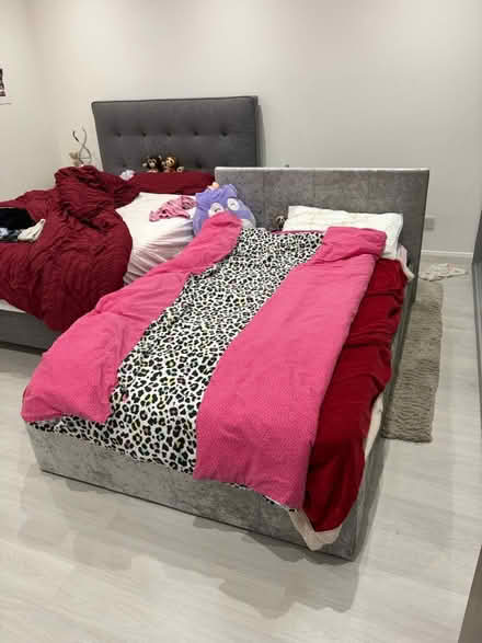 Photo of free Ottoman double bed plus mattress (Edgware HA88LL) #1