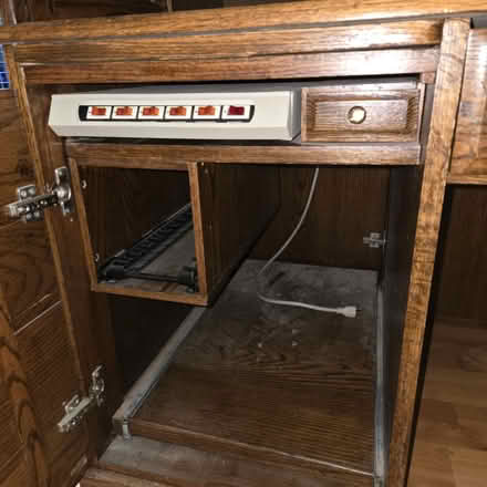 Photo of free Rolltop Computer Desk (Cloverhill 3) #3