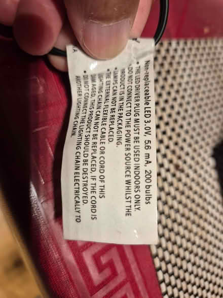 Photo of free Christmas light chain (Lower Earley RG6) #3