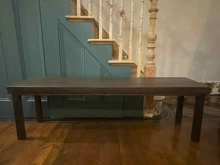 Photo of free Long brown coffee table (E11) #1