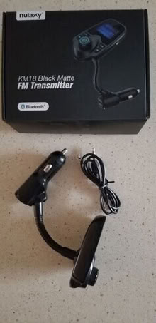 Photo of free Bluetooth FM Transmitter for older cars lacking Bluetooth or an AUX port #1