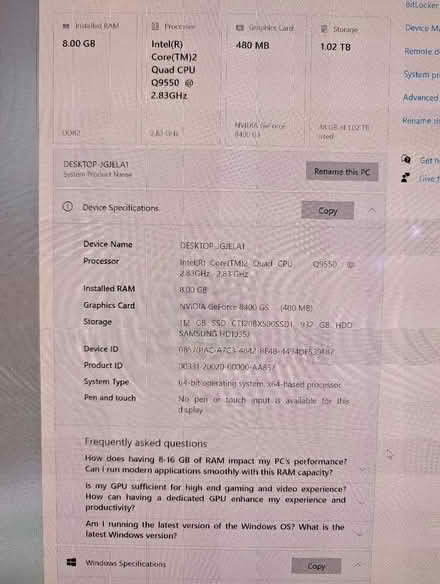 Photo of free Desktop PC (Medbourne MK5) #4