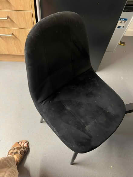 Photo of free Four Black chairs (Morrell Avenue OX4) #1