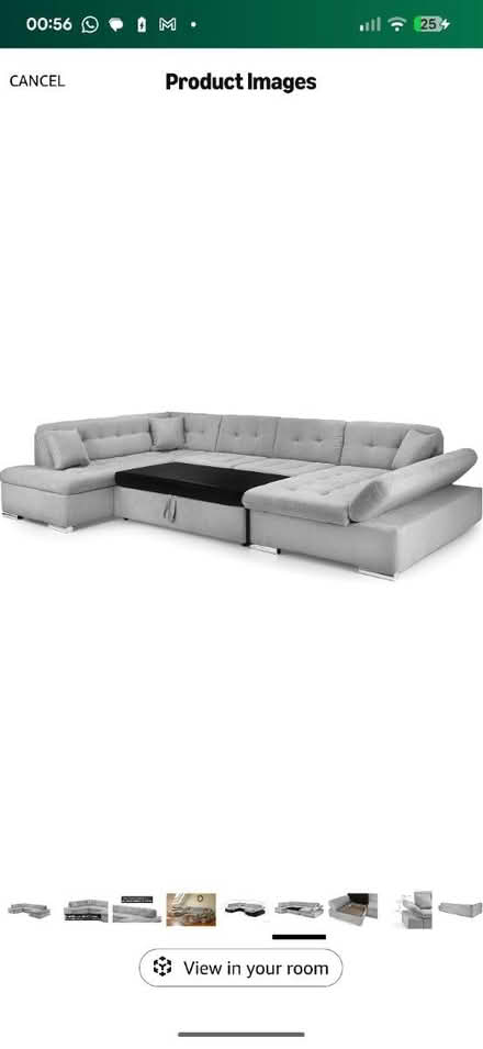 Photo of free Very large U sofabed with storage (East Dulwich SE22) #2