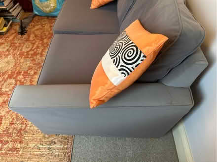 Photo of free Grey 2 seater sofa (Hartington Road BN2) #2