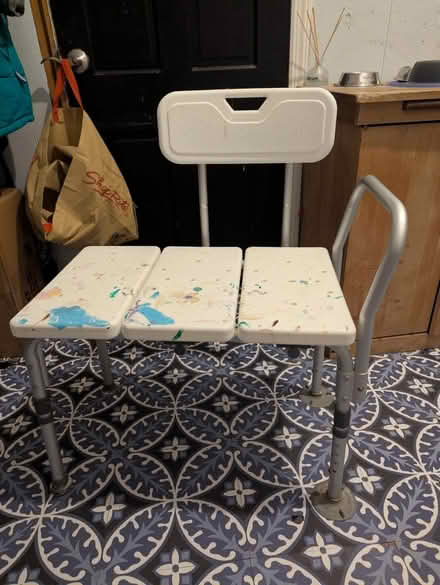 Photo of free Large shower bench (North tinton falls) #1