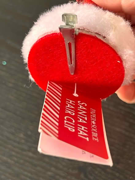 Photo of free Mini Santa Hat hair clip (Arlington, VA) #3