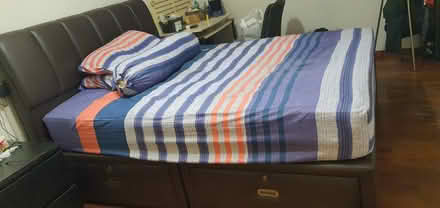Photo of free Queen size bed (Sembawang) #1